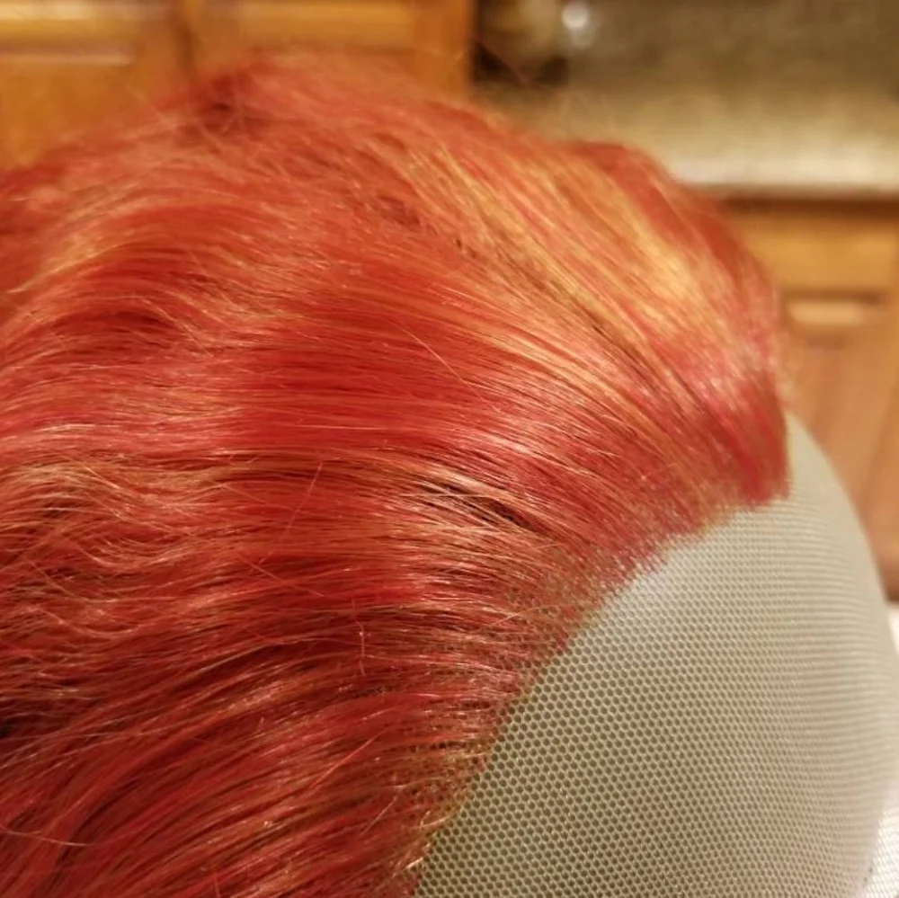 Copper Red Beauty Lace Front Wig